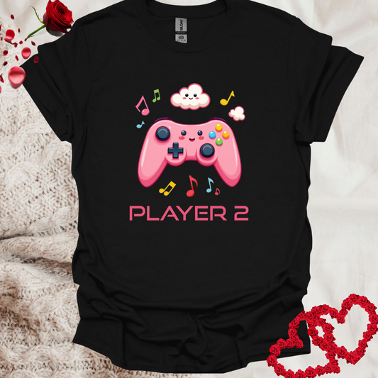 Gaming Couple Player 2 T-Shirt