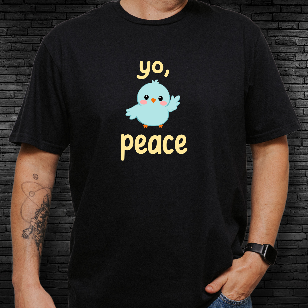 Yo Peace Bird T-Shirt