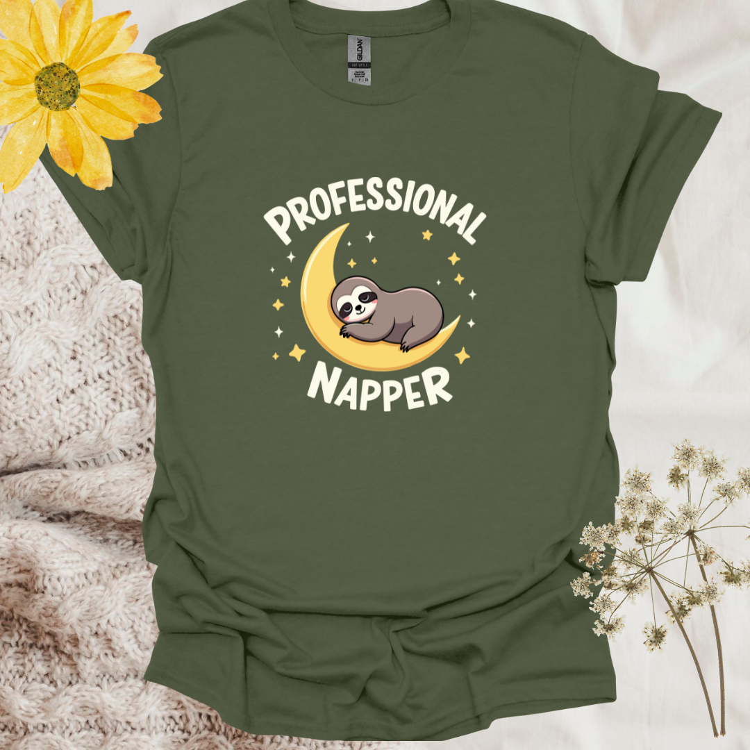 Funny Professional Napper T-Shirt