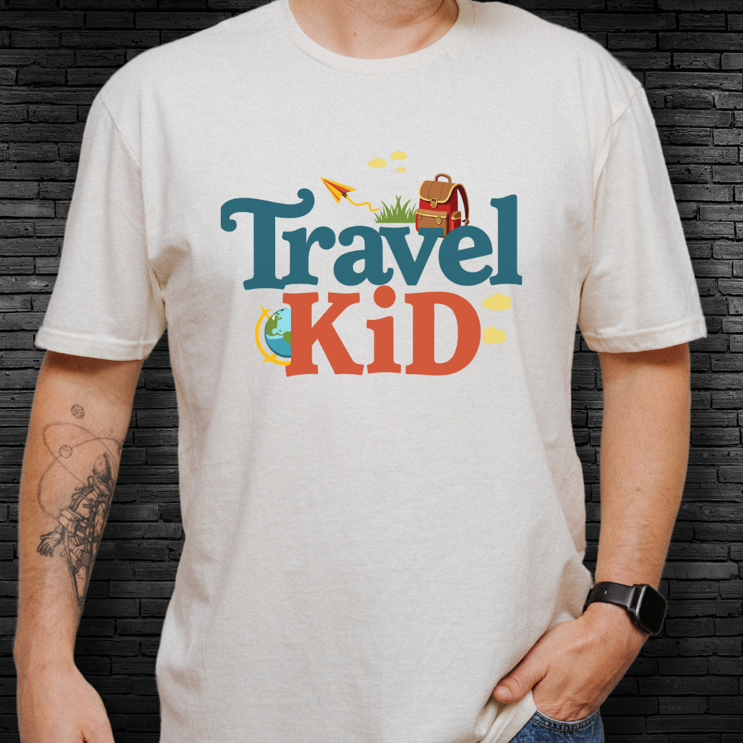 Adventurous Travel Kid T-Shirt