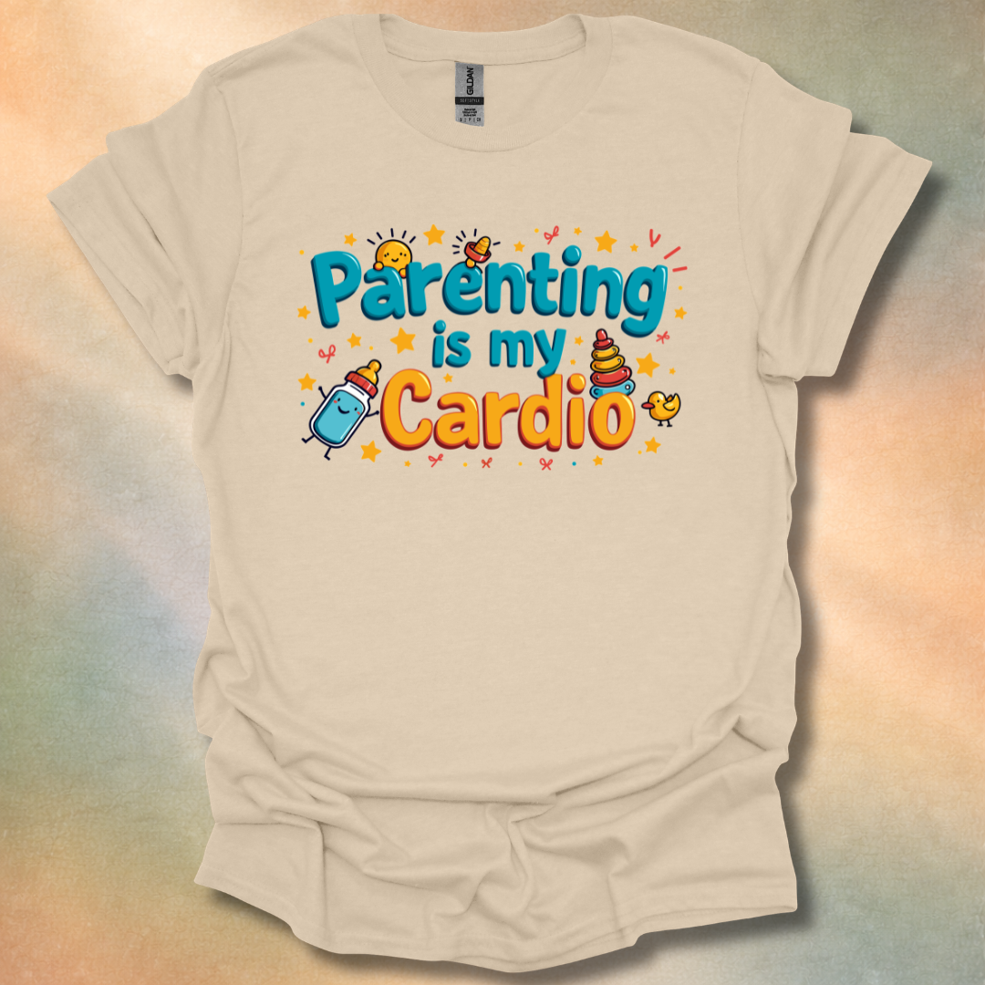 Funny Kawaii Parenting Is My Cardio T-Shirt
