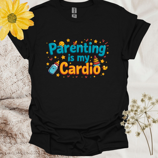 Funny Kawaii Parenting Is My Cardio T-Shirt