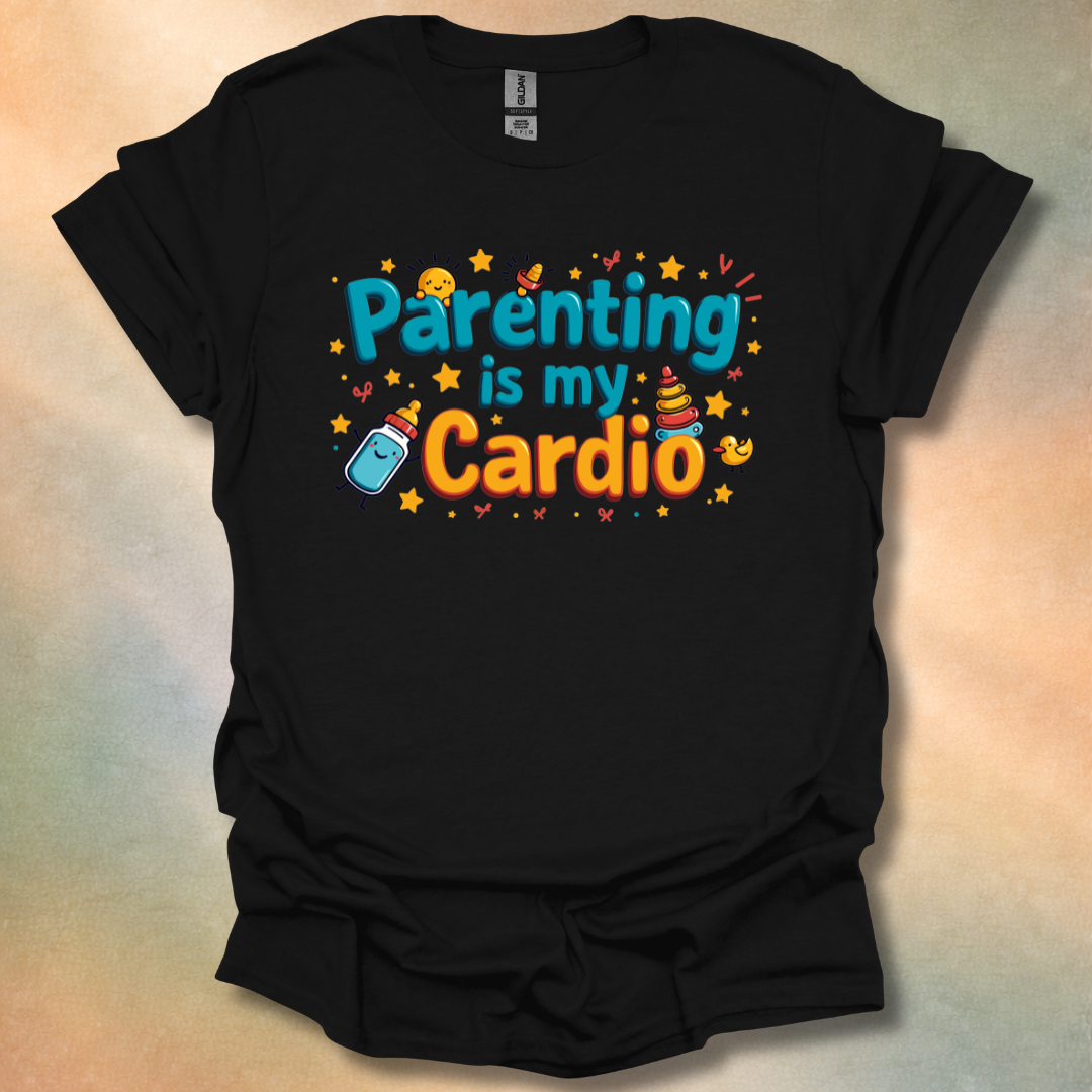 Funny Kawaii Parenting Is My Cardio T-Shirt