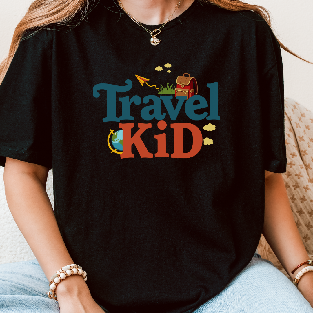 Adventurous Travel Kid T-Shirt