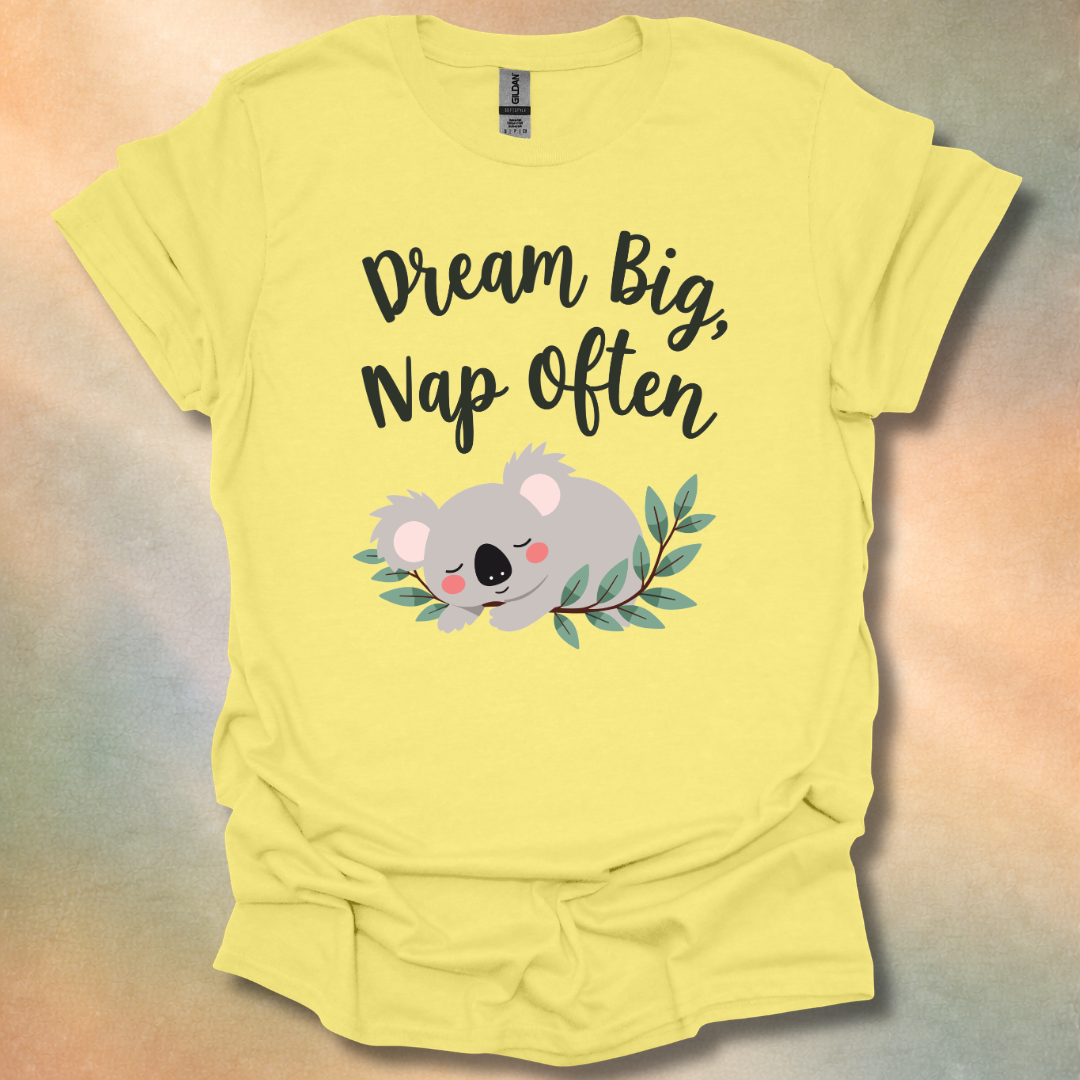 Dream Big Nap Often T-Shirt