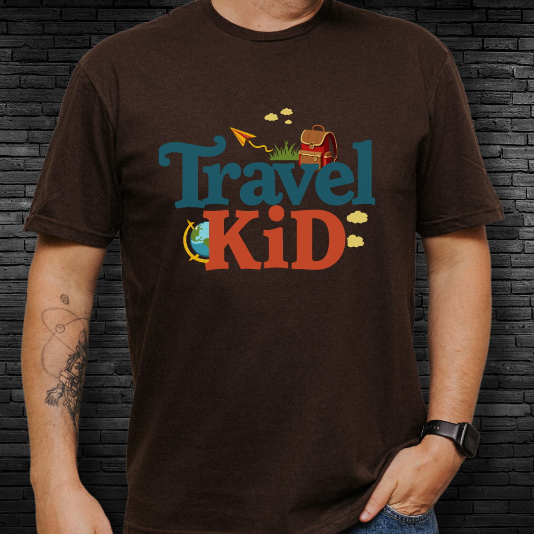 Adventurous Travel Kid T-Shirt