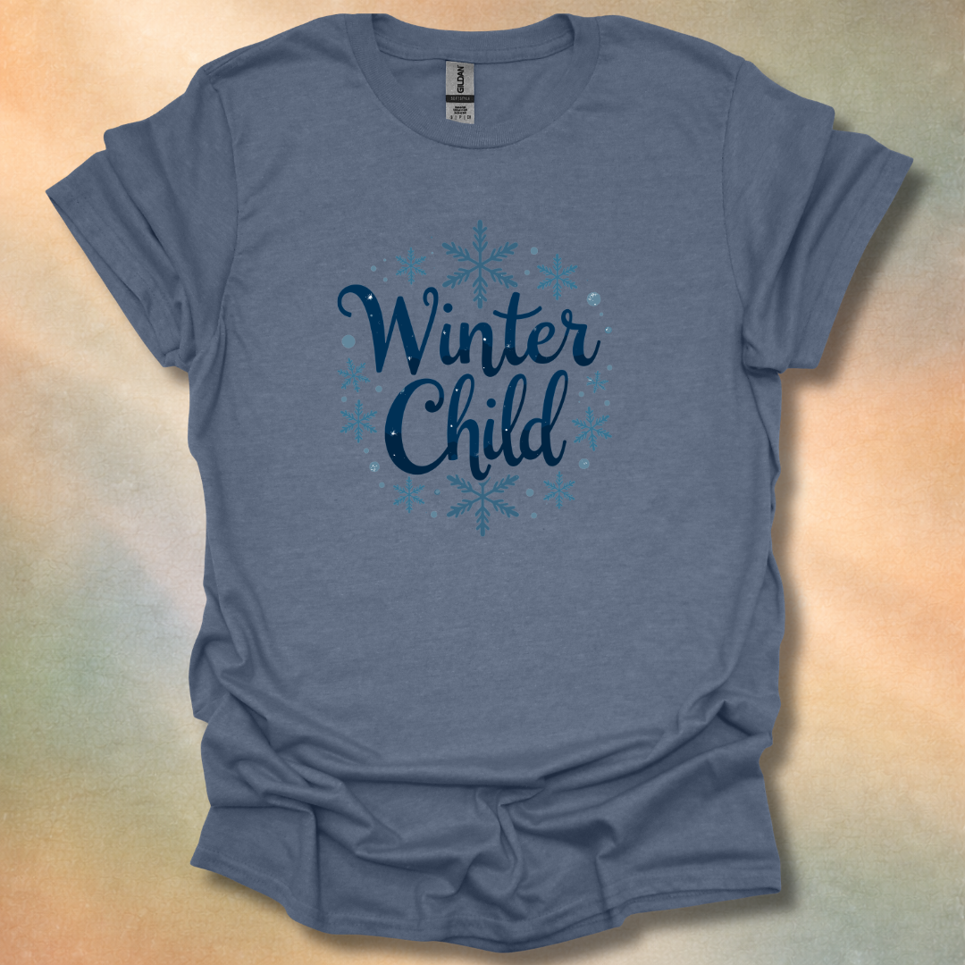 Cutesy Loving Winter Child T-Shirt