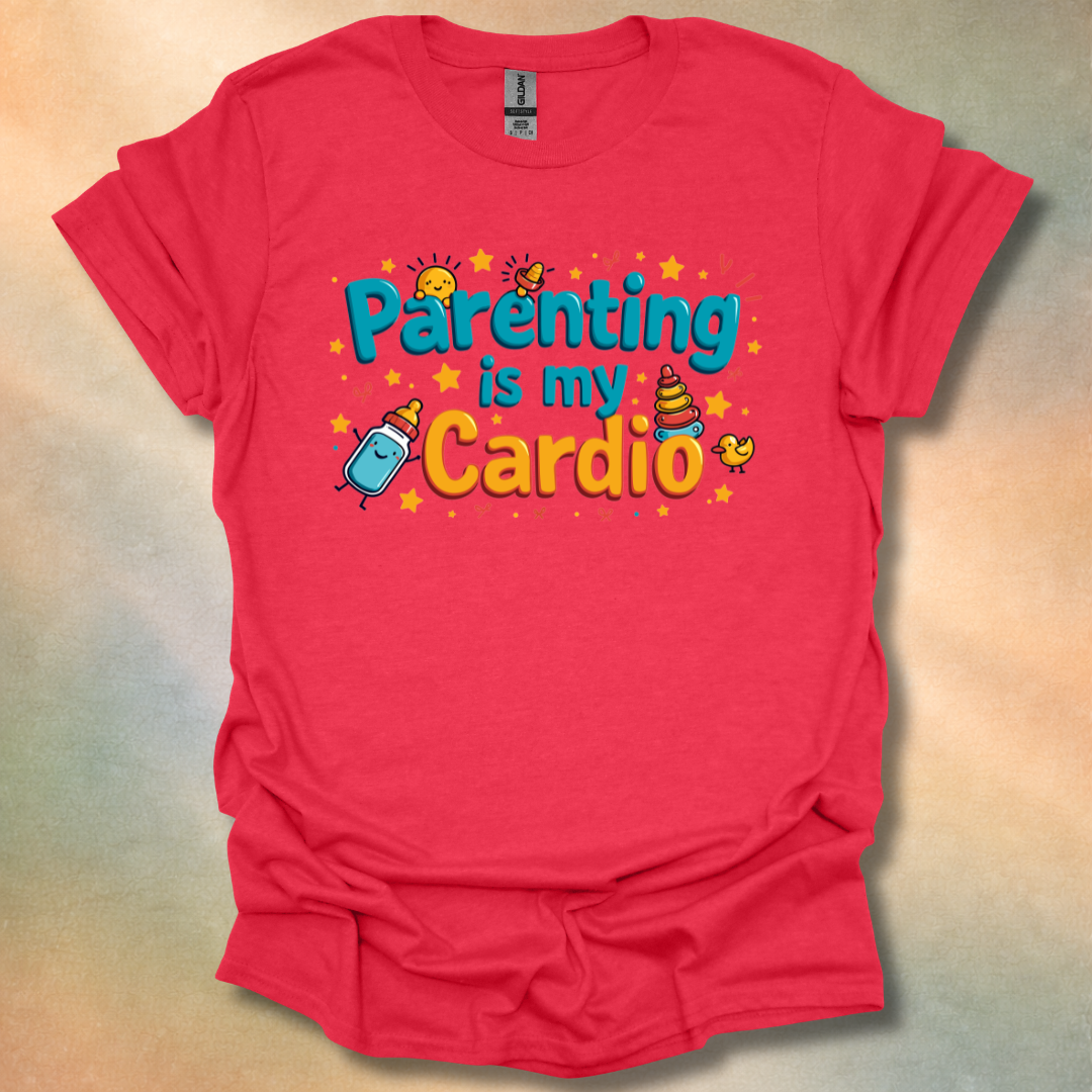 Funny Kawaii Parenting Is My Cardio T-Shirt