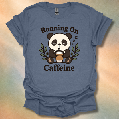 Cute Panda Coffee T-Shirt