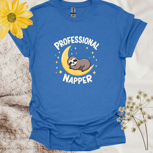Funny Professional Napper T-Shirt