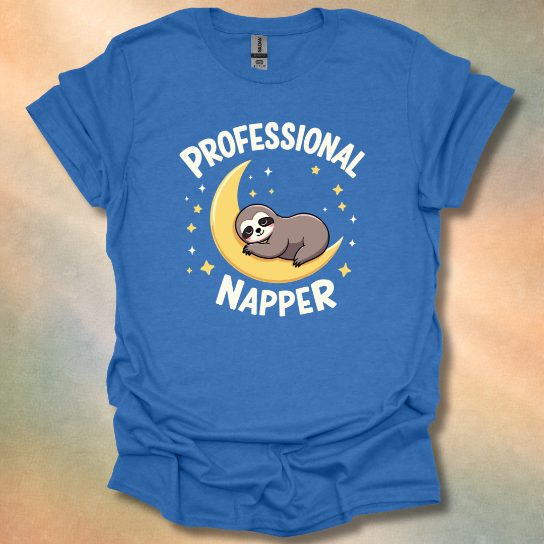 Funny Professional Napper T-Shirt