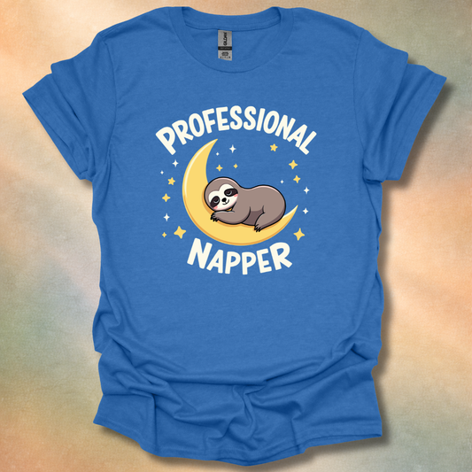 Funny Professional Napper T-Shirt