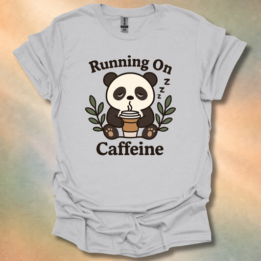 Cute Panda Coffee T-Shirt