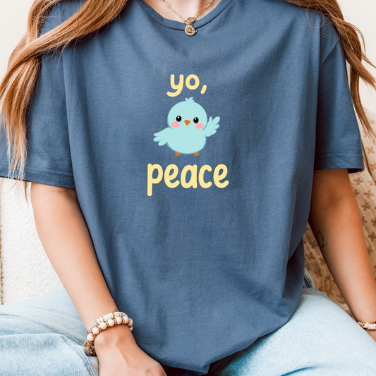 Yo Peace Bird T-Shirt