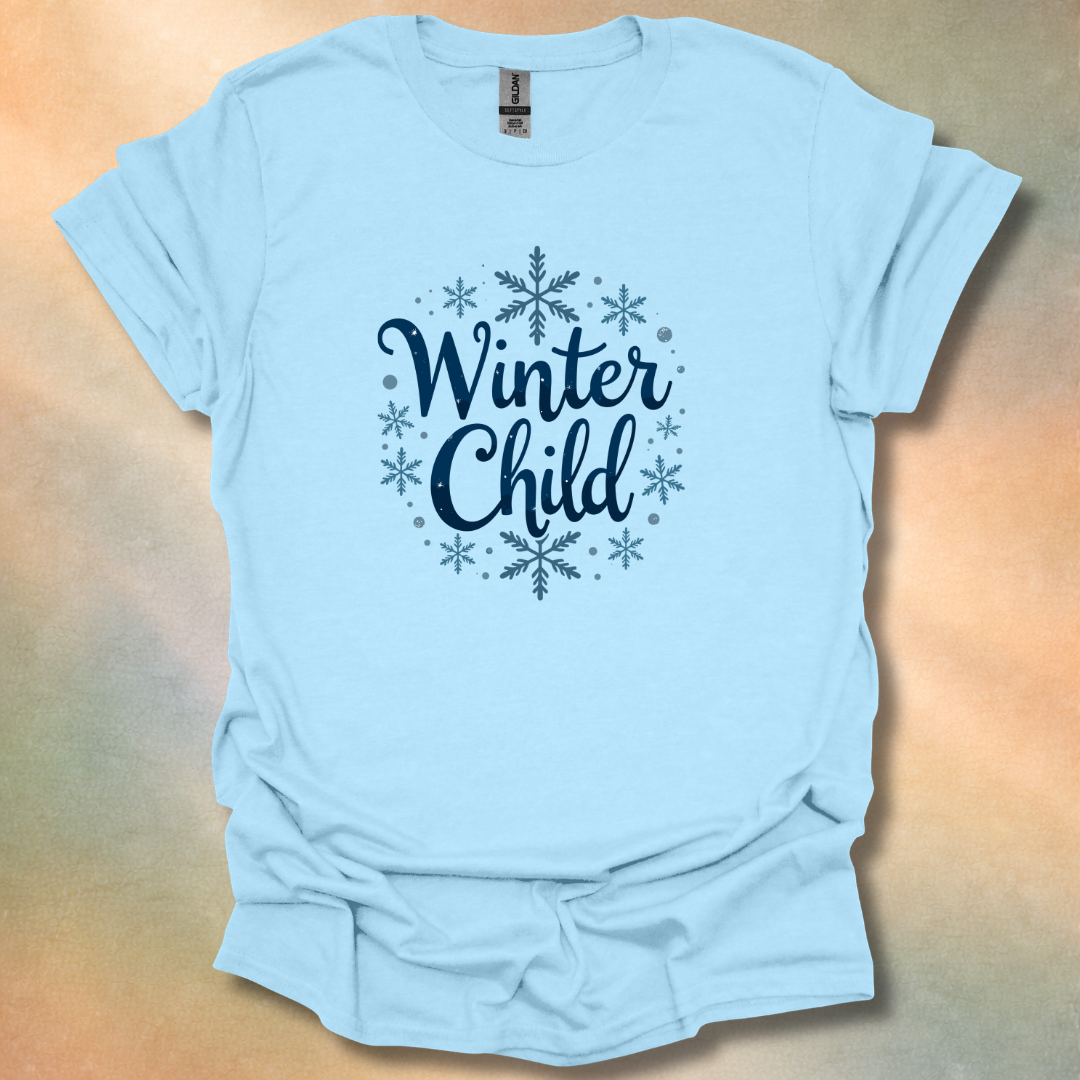 Cutesy Loving Winter Child T-Shirt