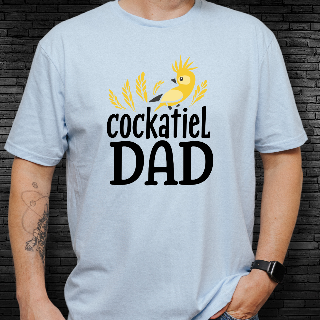 Cockatiel Dad T-Shirt