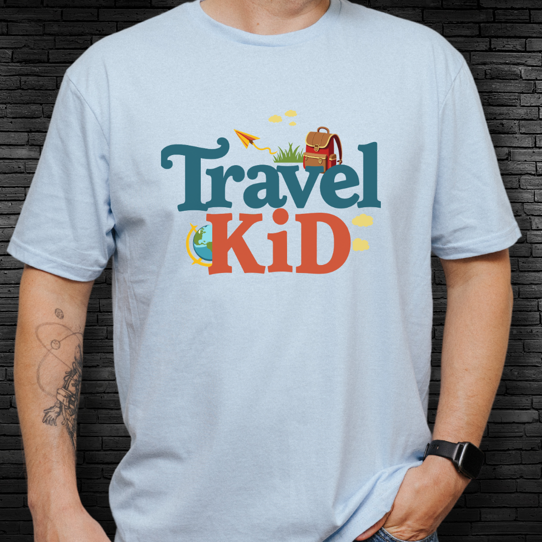 Adventurous Travel Kid T-Shirt