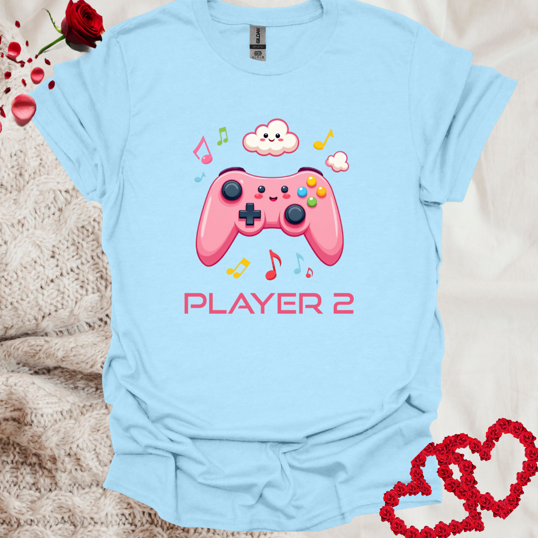 Gaming Couple Player 2 T-Shirt