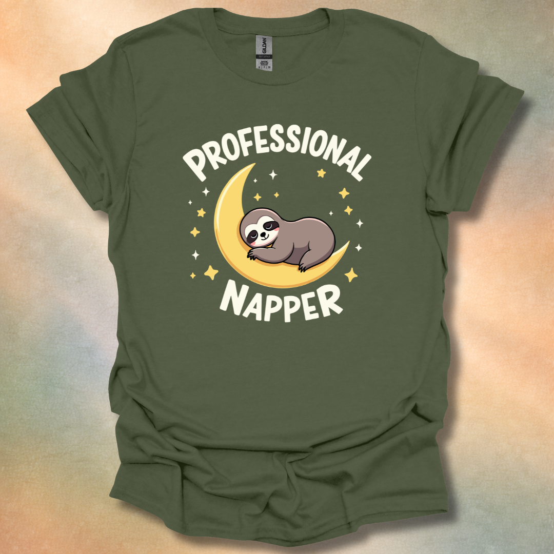 Funny Professional Napper T-Shirt