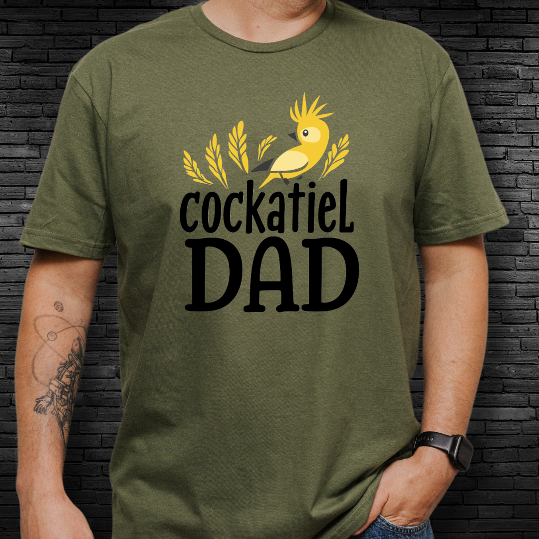 Cockatiel Dad T-Shirt