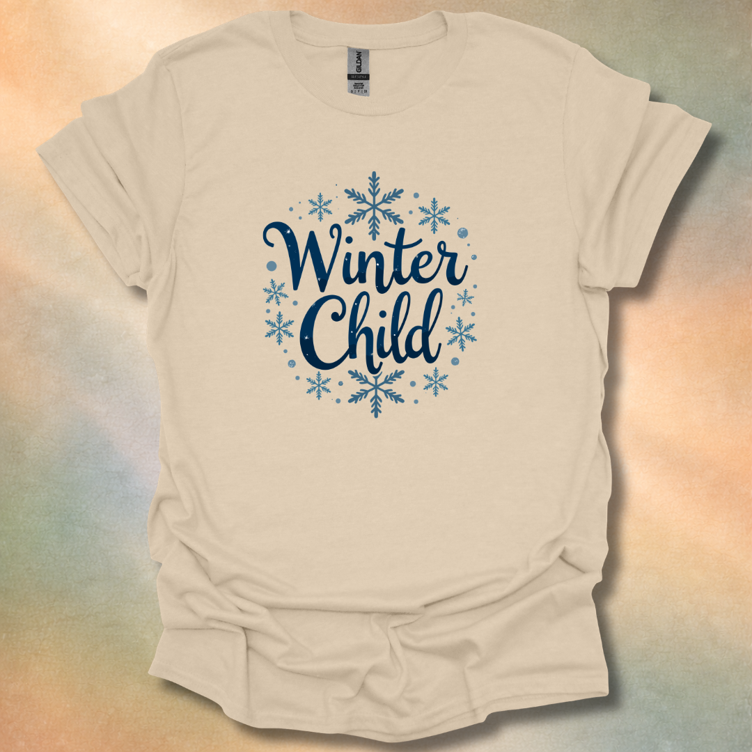 Cutesy Loving Winter Child T-Shirt