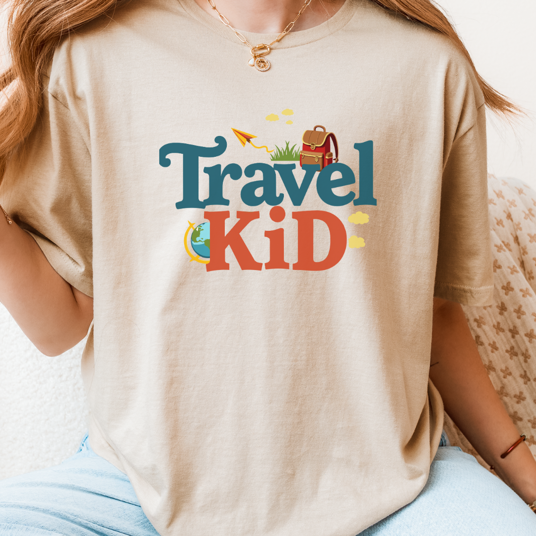 Adventurous Travel Kid T-Shirt