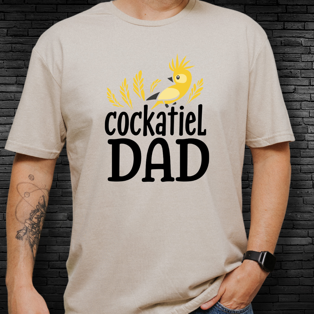 Cockatiel Dad T-Shirt