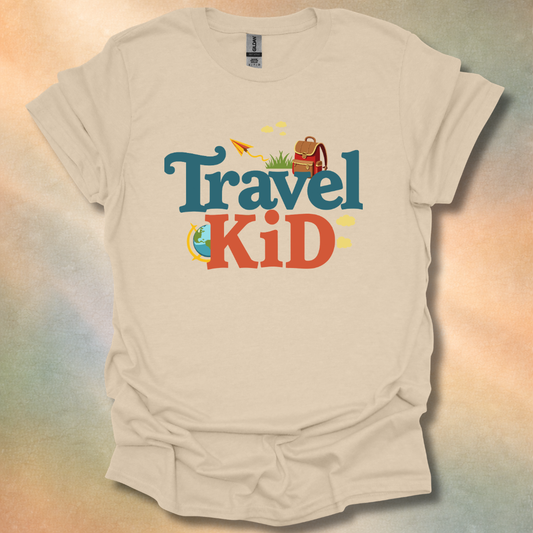Adventurous Travel Kid T-Shirt