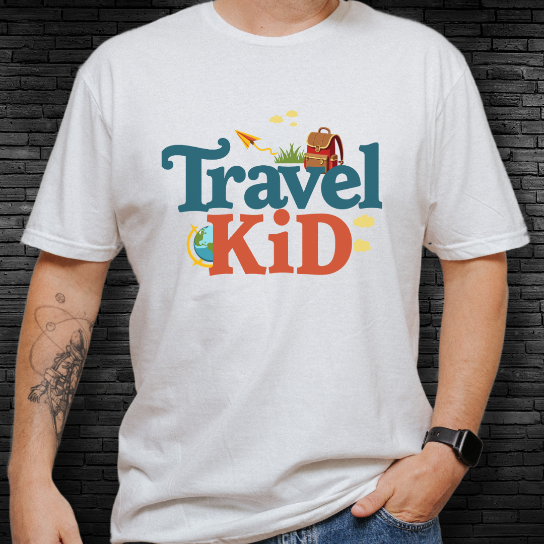 Adventurous Travel Kid T-Shirt
