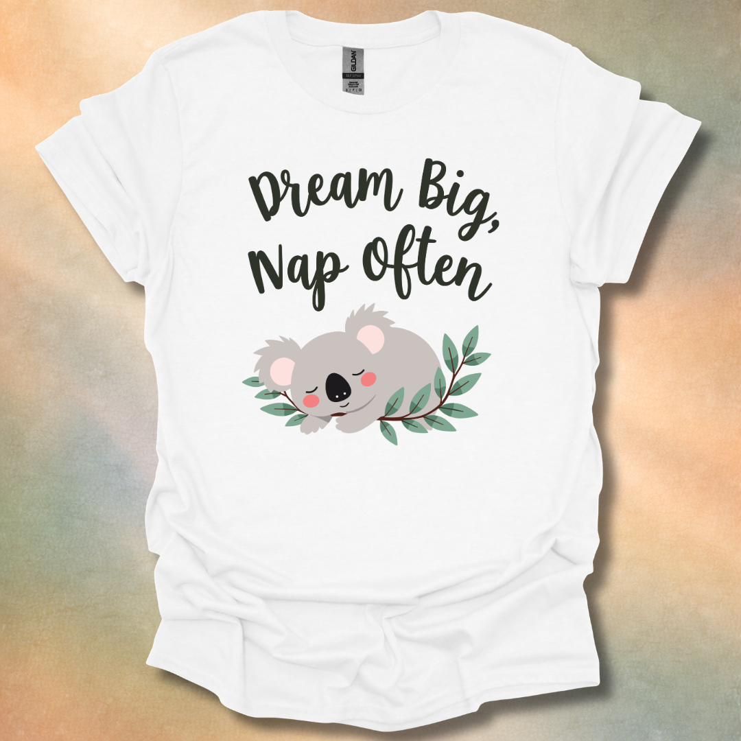 Dream Big Nap Often T-Shirt