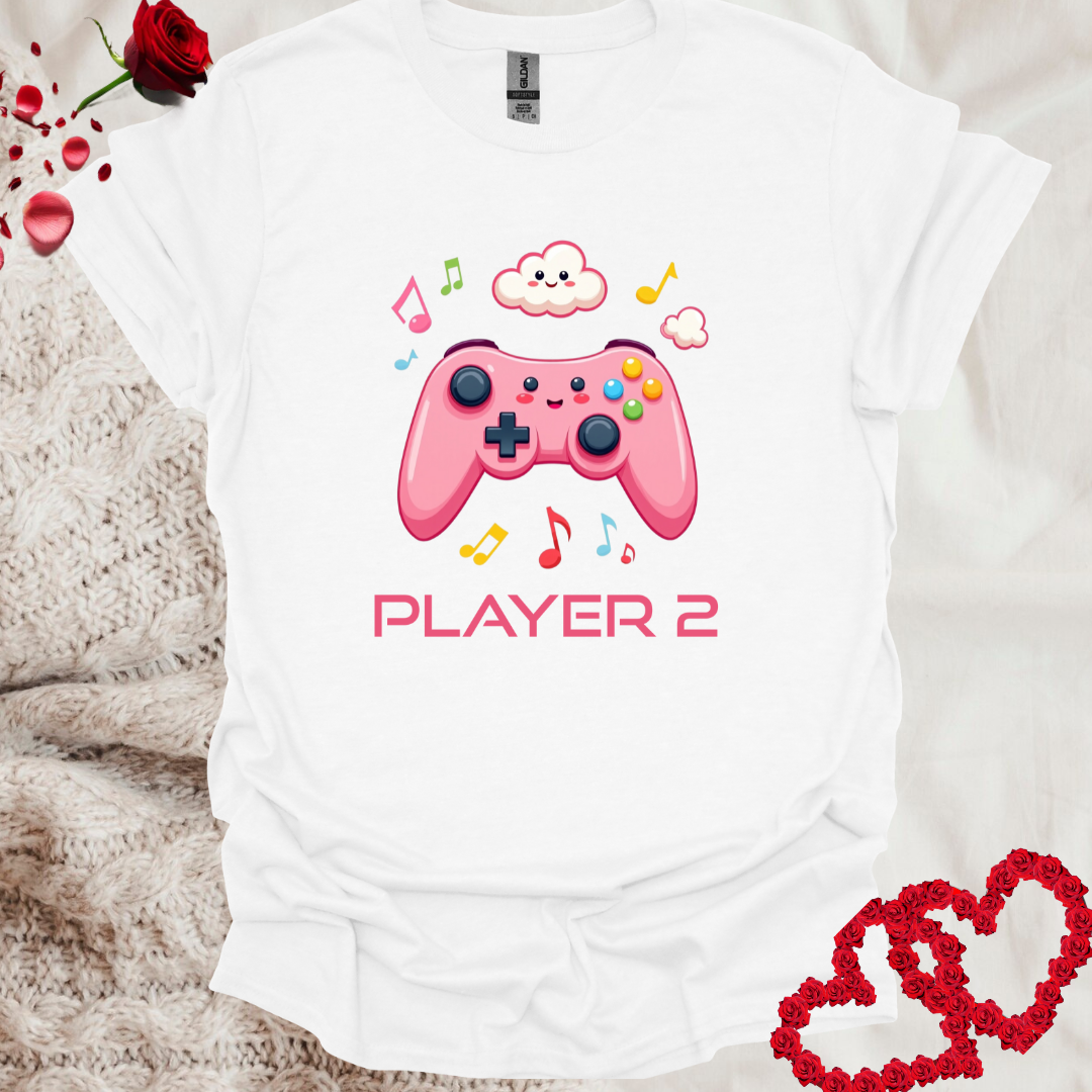 Gaming Couple Player 2 T-Shirt