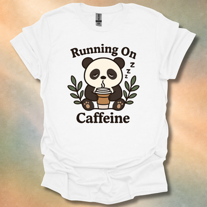 Cute Panda Coffee T-Shirt